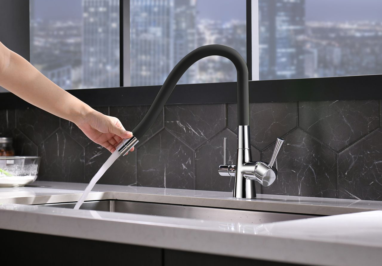 LM3075C Kitchen faucet with connection to drinking water supply