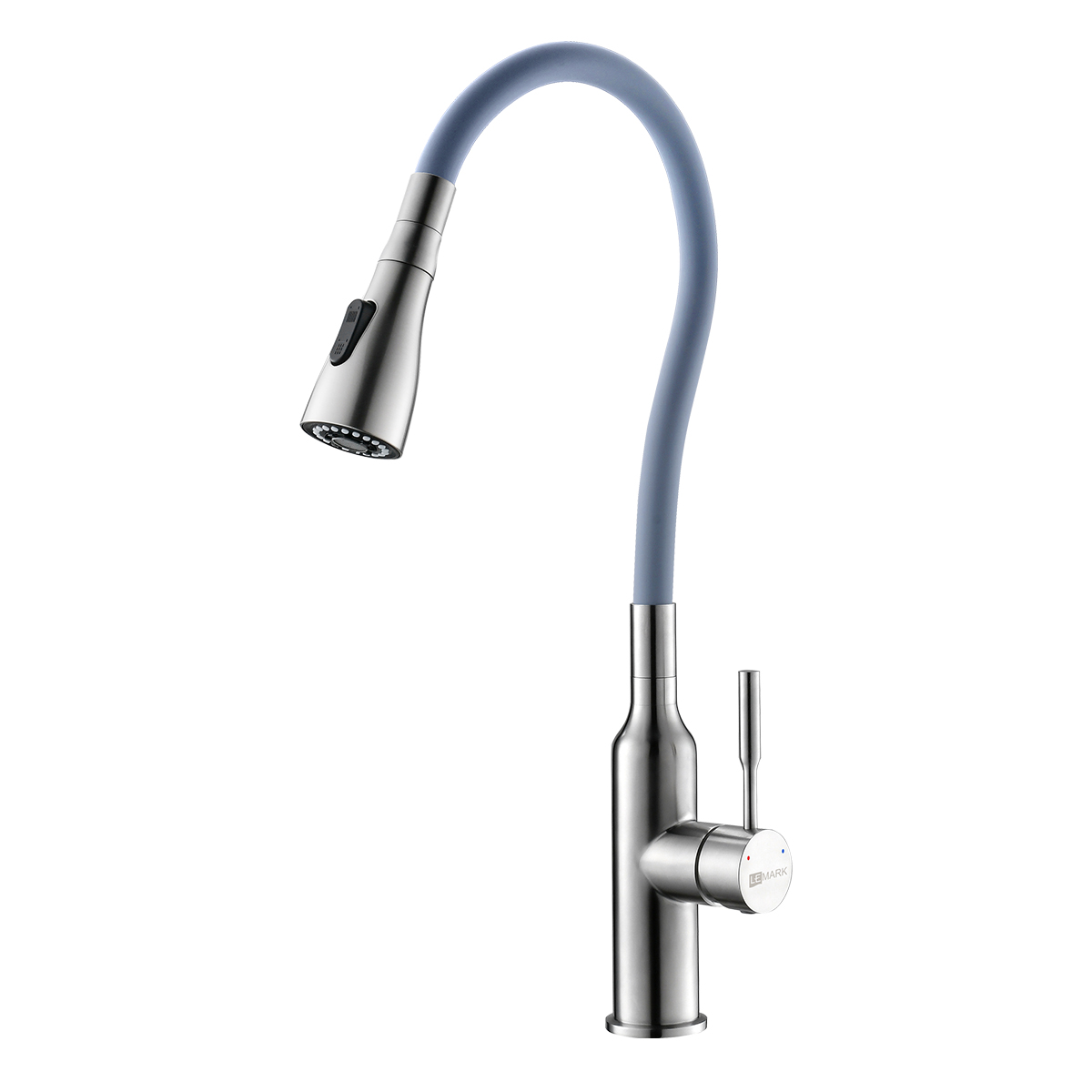 LM5082S-Gray Kitchen faucetwith swivel spout