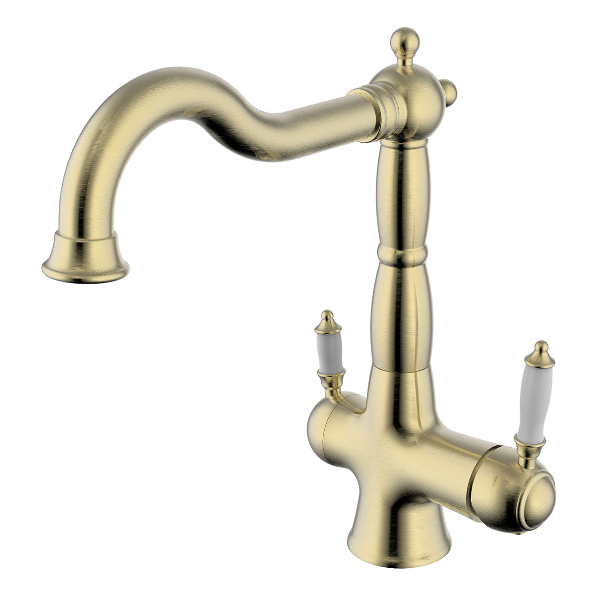 LM4858B Kitchen faucet with connection to drinking water supply