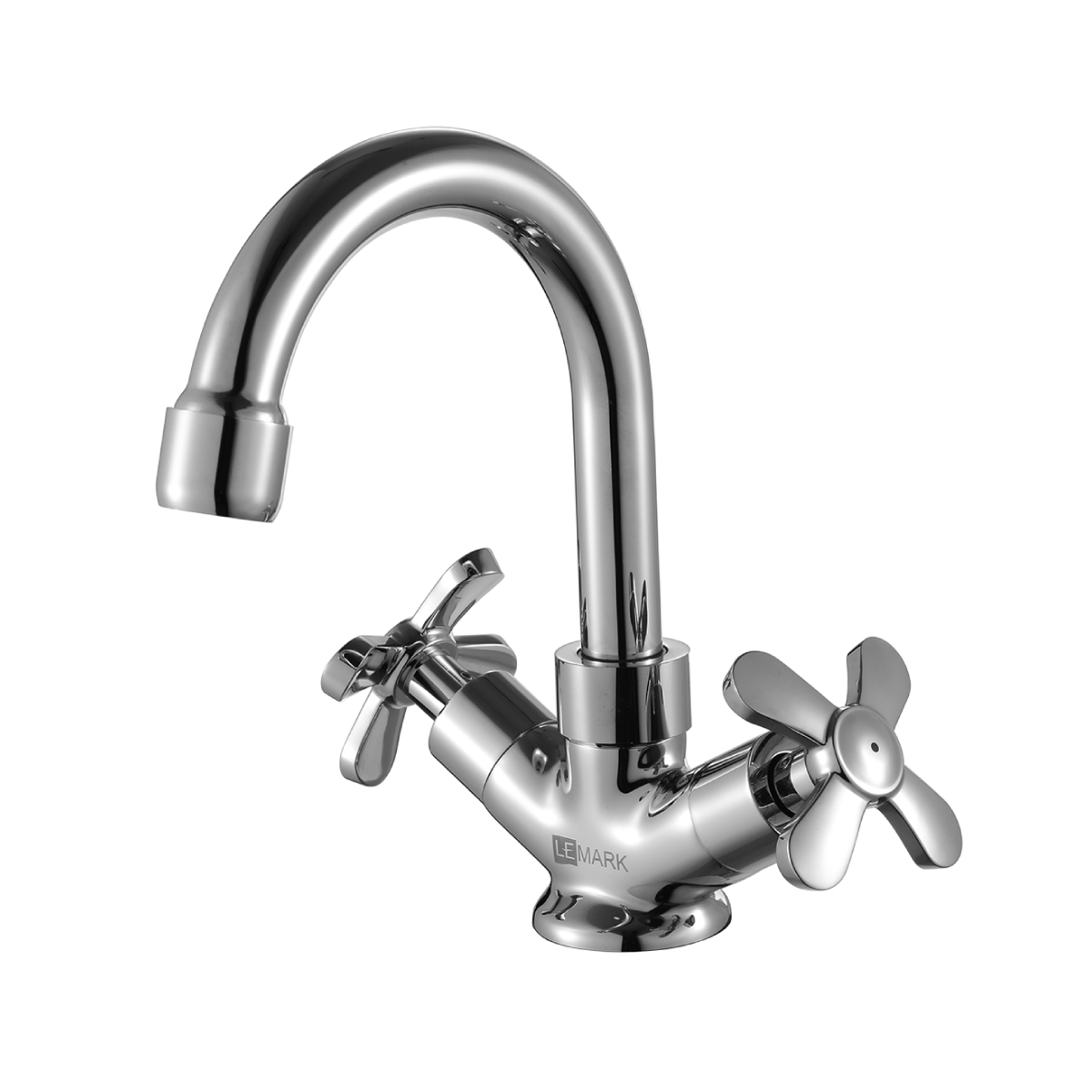 LM6547C Washbasin faucet with swivel spout