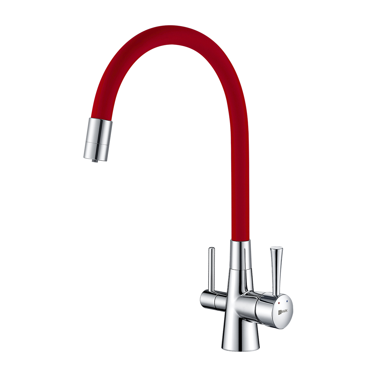 LM3075C-Red Kitchen faucet 
with connection to drinking 
water supply