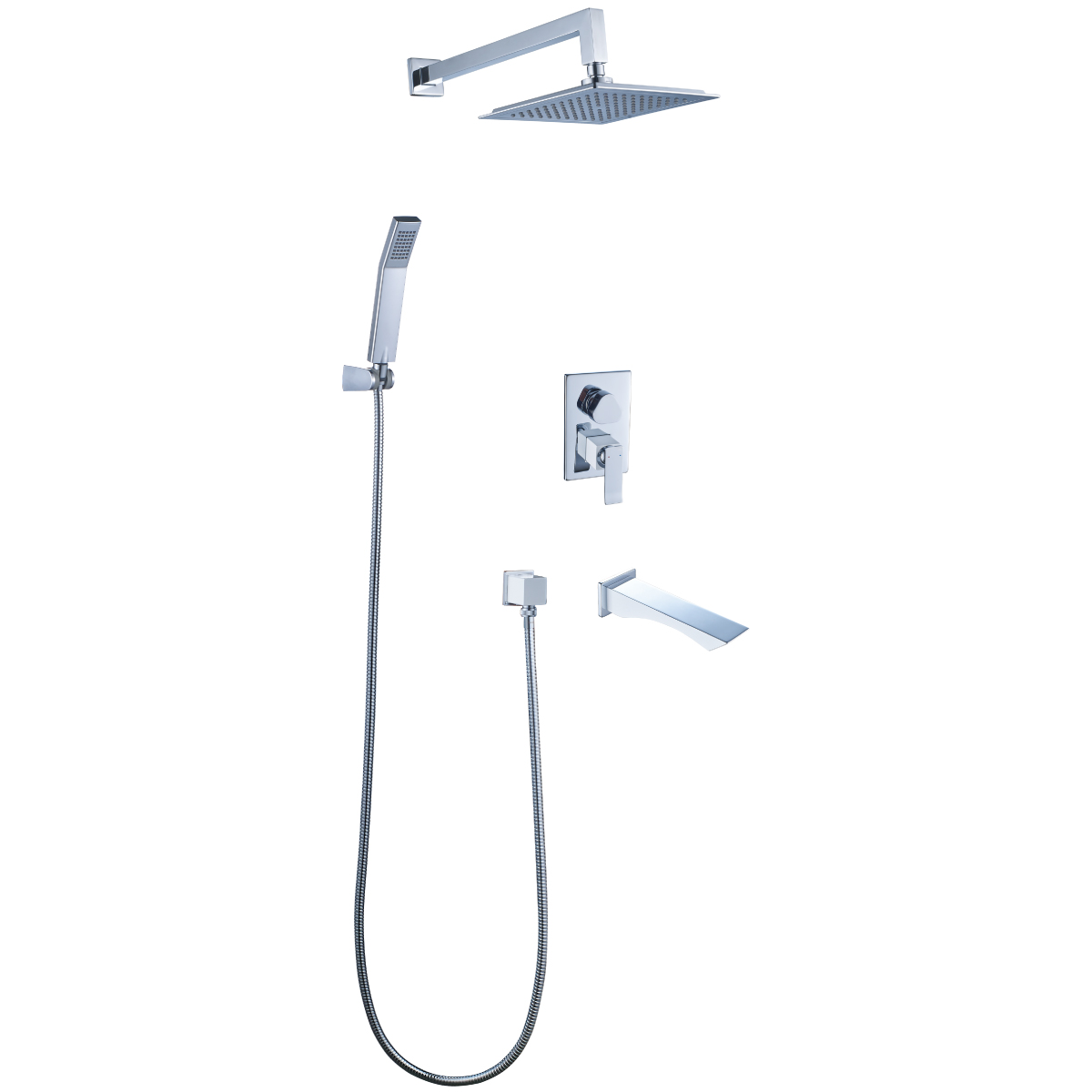 LM5822CW Built-in bath and shower faucet