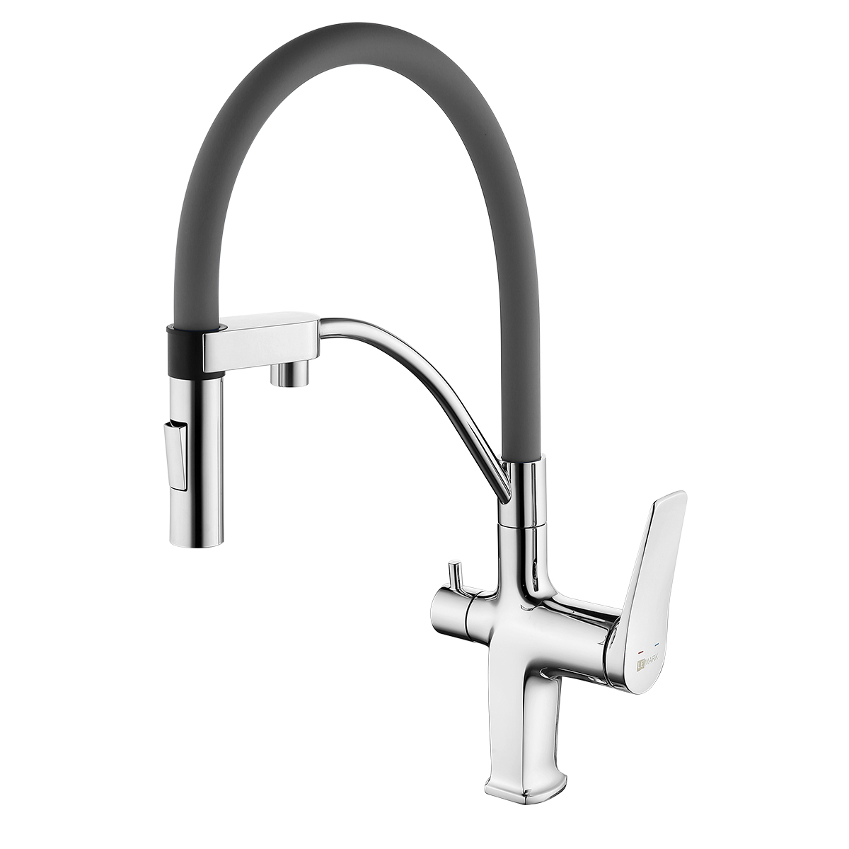 LM3074C-Gray Kitchen faucet 
with connection to drinking 
water supply