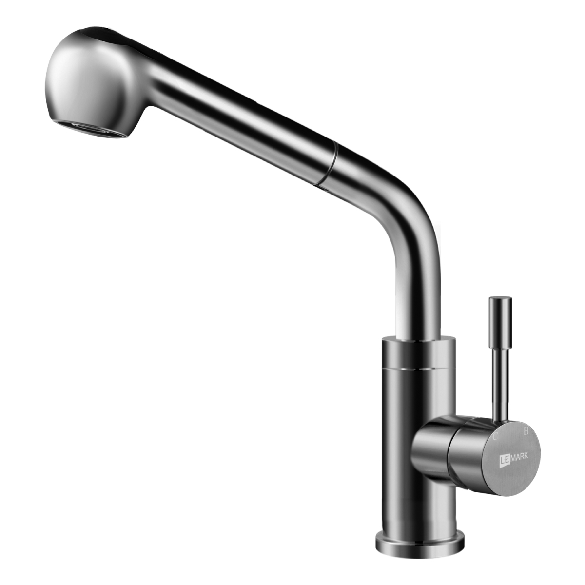 LM5076S Kitchen faucet
with pull-out swivel spout