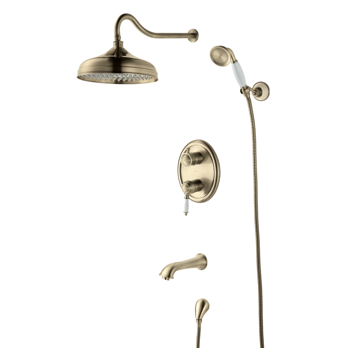 LM4822B Built-in bath and shower faucet