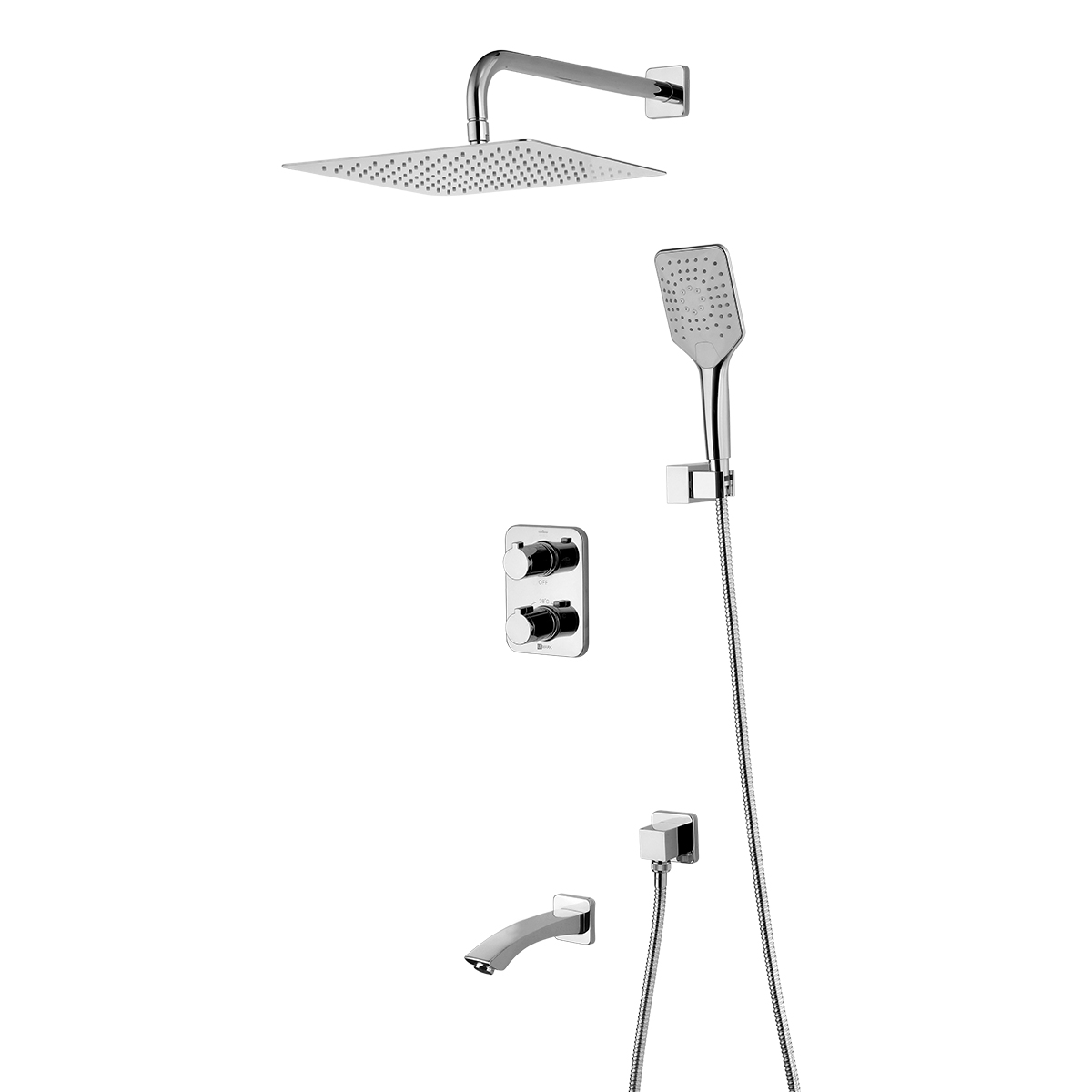 LM7842C Thermostatic built-in bath and shower faucet