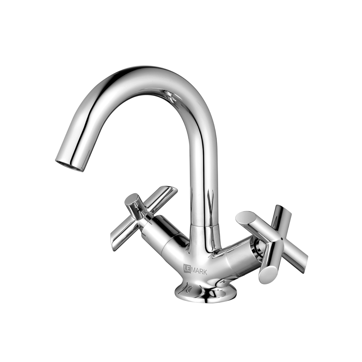 LM7507C Washbasin faucet with swivel spout