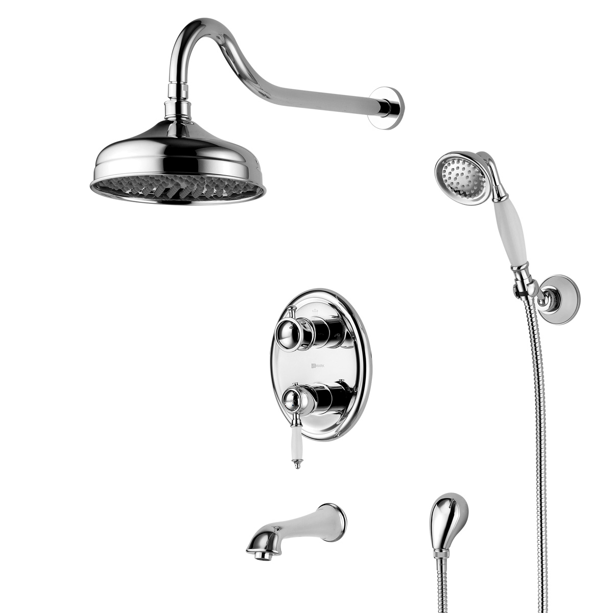 LM4822C Built-in bath and shower faucet