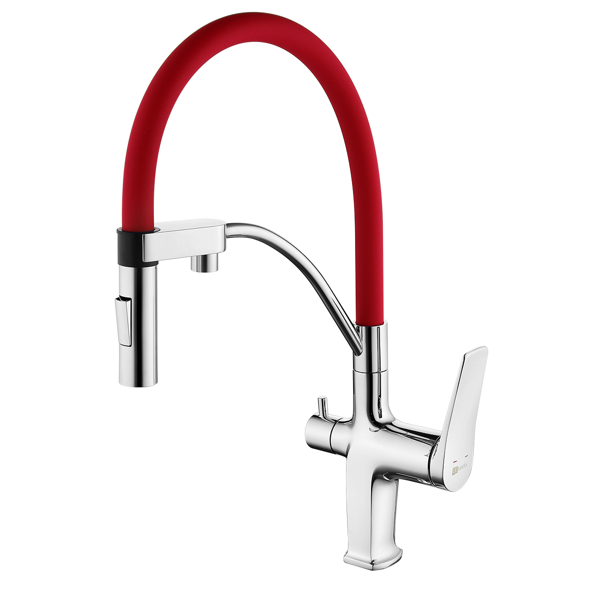 LM3074C-Red Kitchen faucet 
with connection to drinking 
water supply