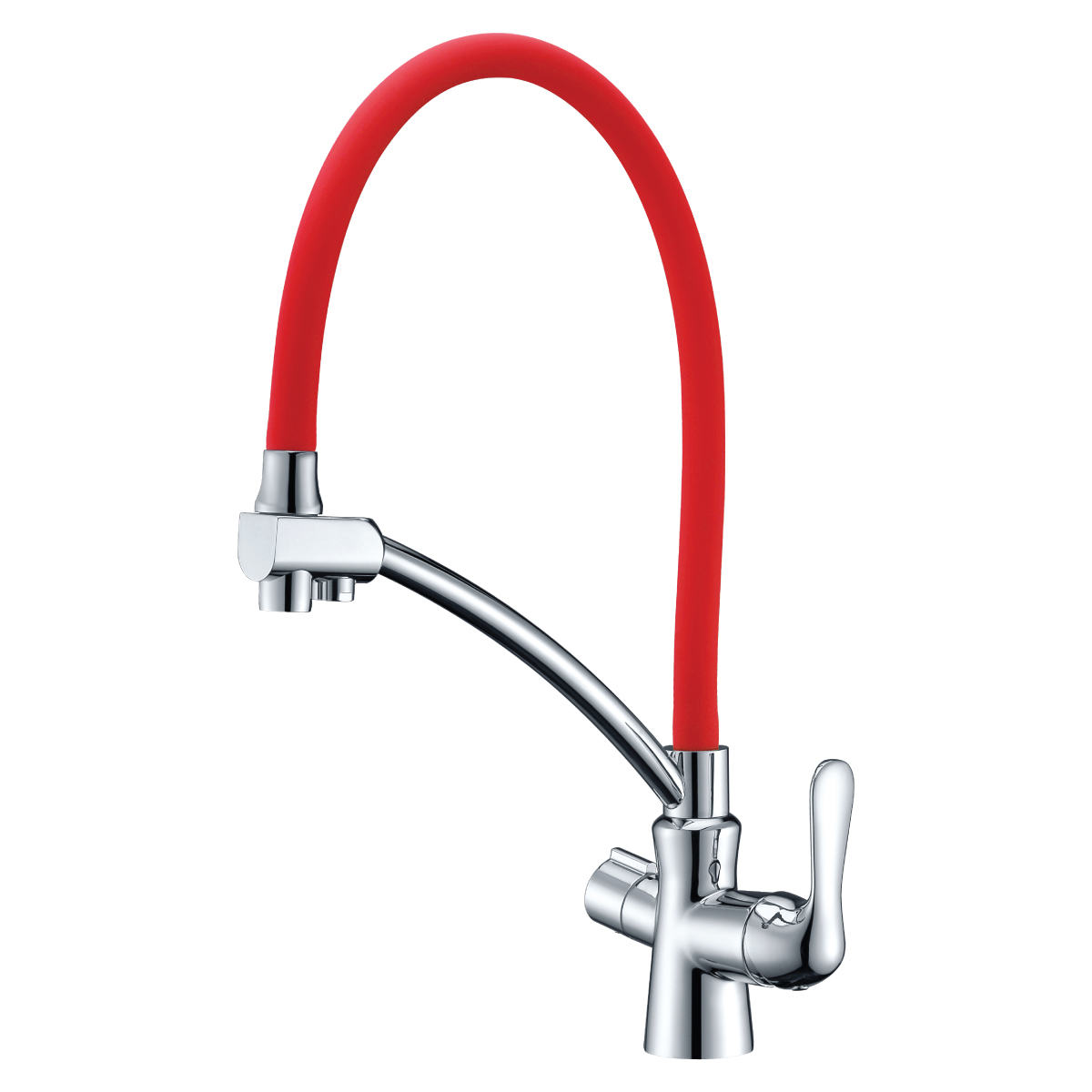 LM3070C-Red Kitchen faucet 
with connection to drinking 
water supply